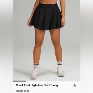 NWT court rival skirt *Long
